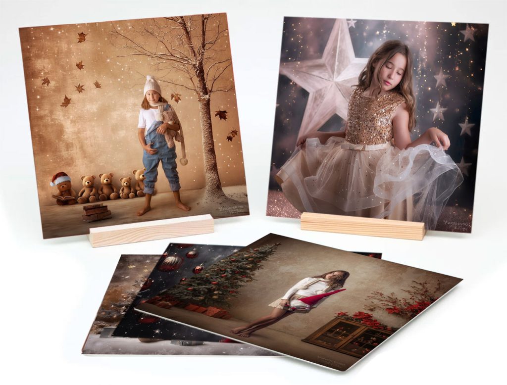 Cuadros y posters de fotografia infantil de Navidad en Pamplona de V Photo Studio